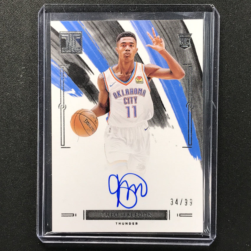 2020-21 Impeccable Theo Maledon Rookie Autographs 34/99