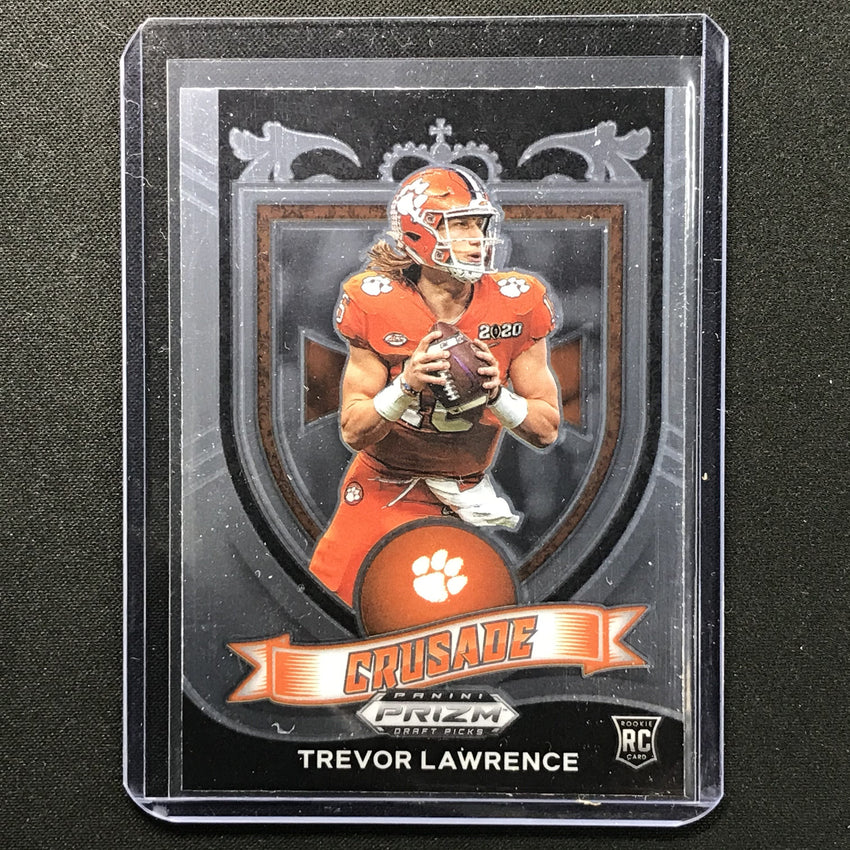 2021 Prizm Draft Picks Trevor Lawrence Crusade Rookie No 161