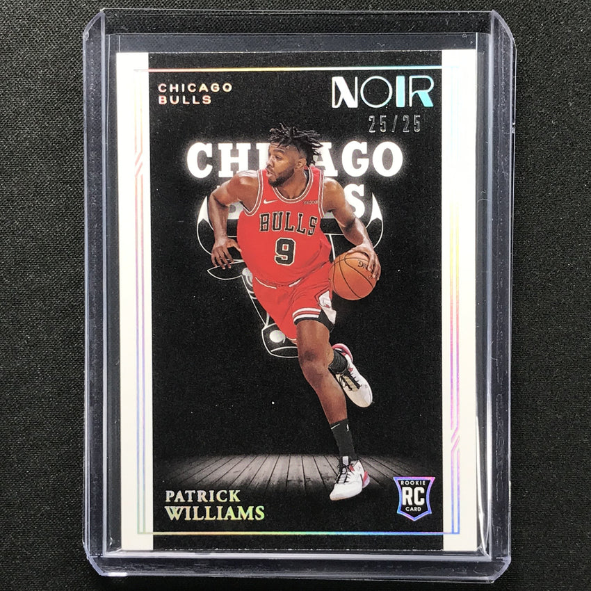 2020-21 Noir Patrick Williams Rookie Base Icon Edition Holo Silver 25/25