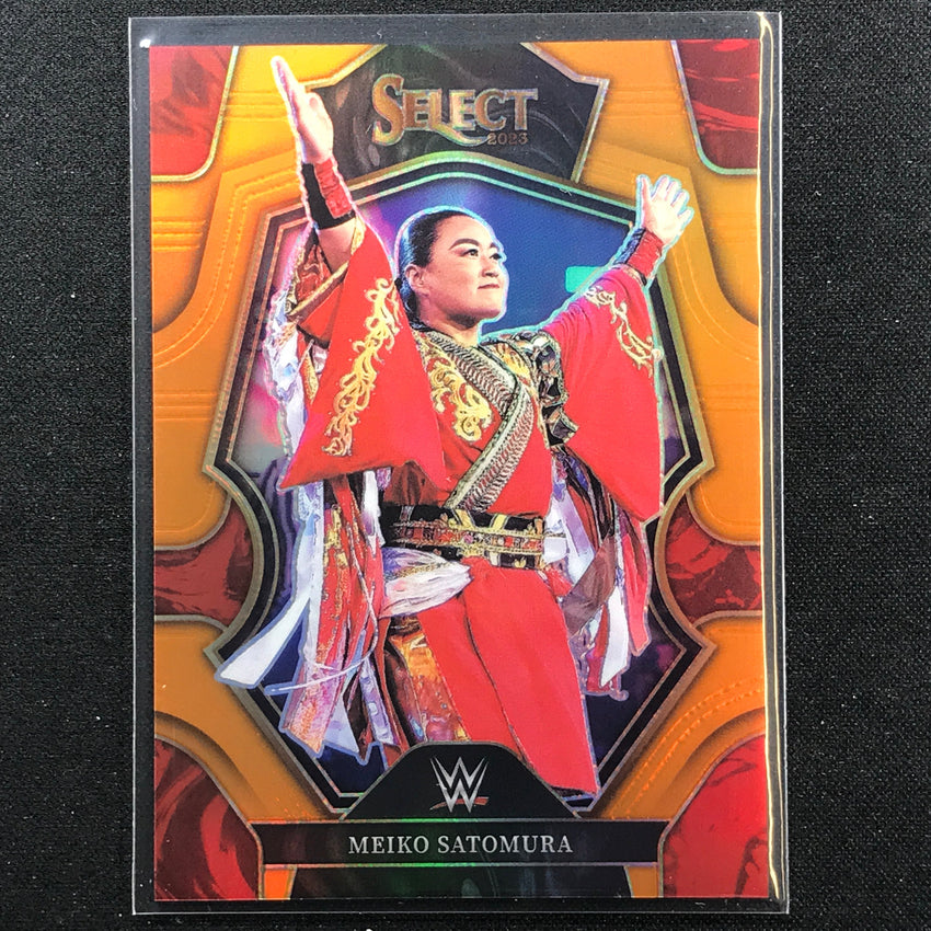 2023 Select Wwe Meiko Satomura Premier Level Orange 5/49
