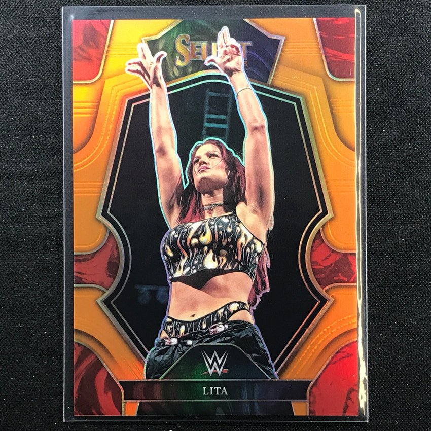 2023 Select Wwe Lita Premier Level Orange 34/49