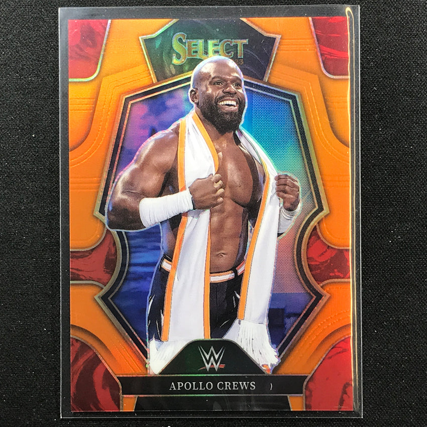 2023 Select Wwe Apollo Crews Premier Level Orange 23/49
