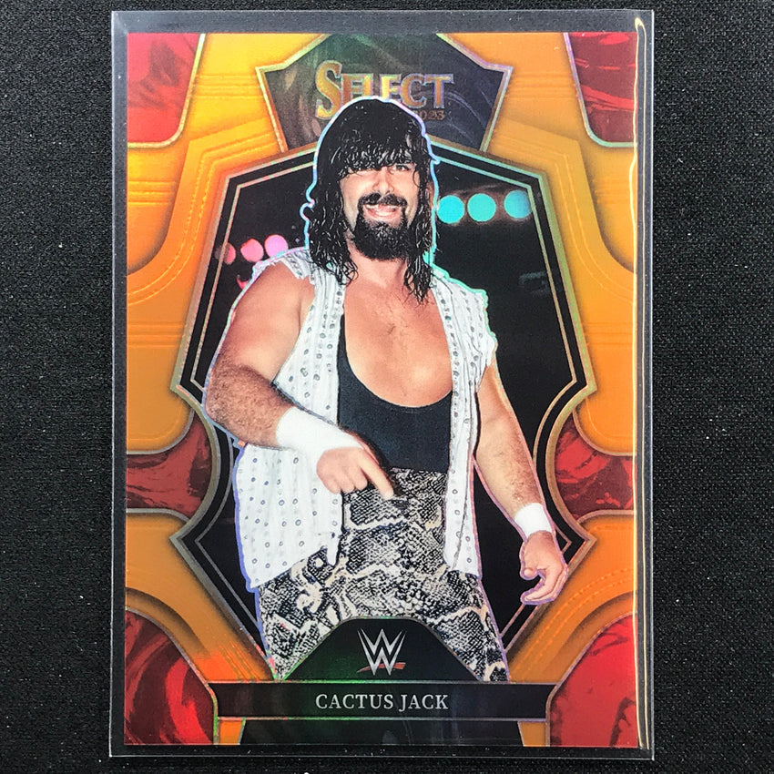 2023 Select Wwe Cactus Jack Premier Level Orange 45/49