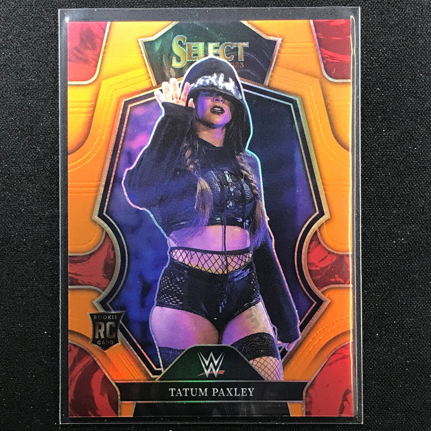 2023 Select Wwe Tatum Paxley Premier Level Rookie Orange 11/49