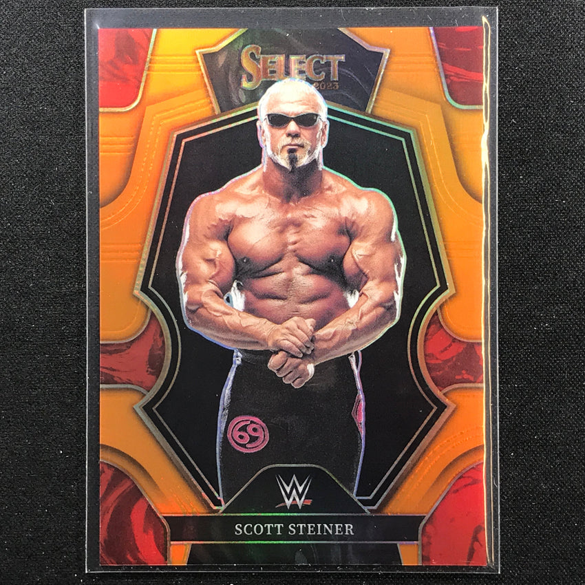 2023 Select Wwe Scott Steiner Premier Level Orange 5/49