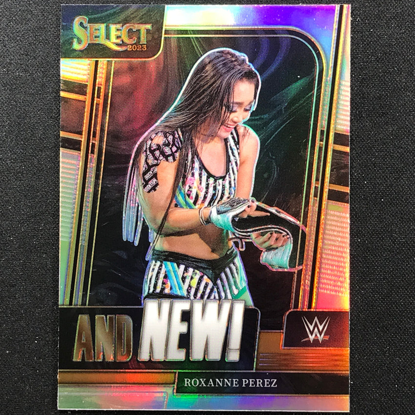 2023 Select Wwe Roxanne Perez And New Silver Prizm No 4