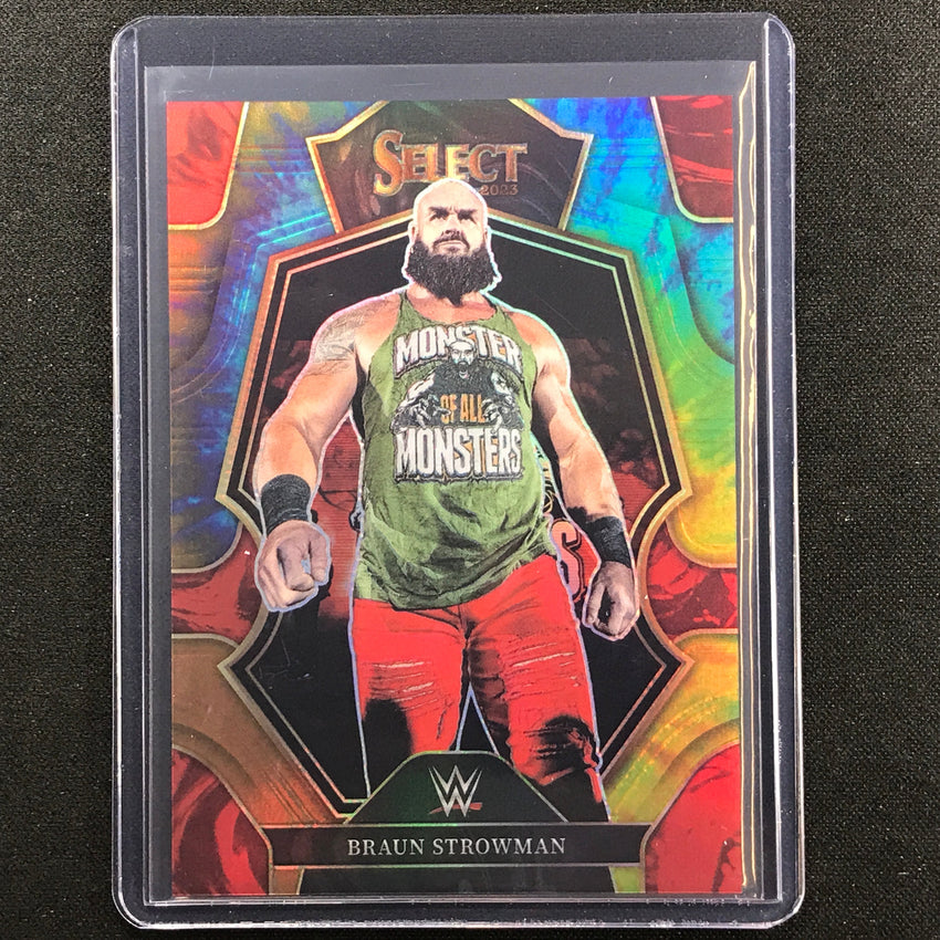 2023 Select Wwe Braun Strowman Premier Level Tie-dye 12/25