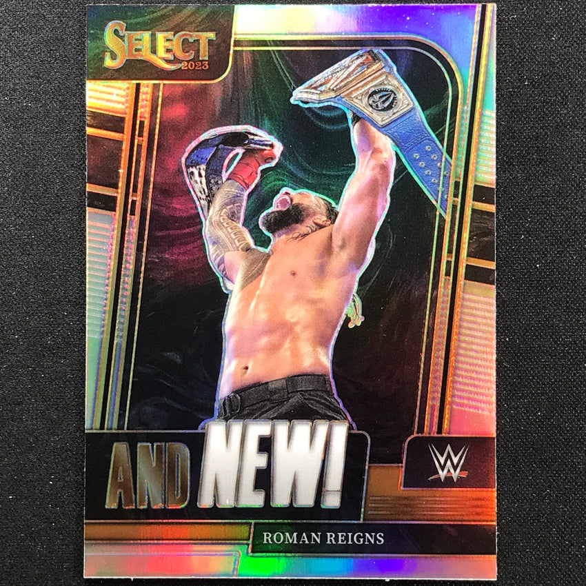 2023 Select Wwe Roman Reigns And New Silver Prizm No 6