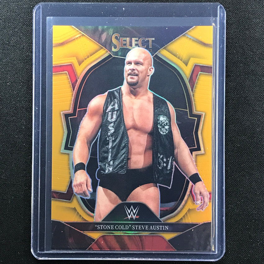 2023 Select Wwe Stone Cold Steve Austin Concourse Gold Prizm 7/10
