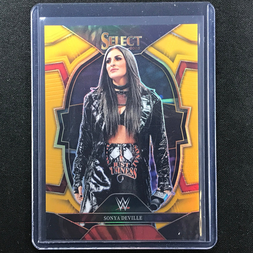 2023 Select Wwe Sonya Deville Concourse Gold Prizm 7/10