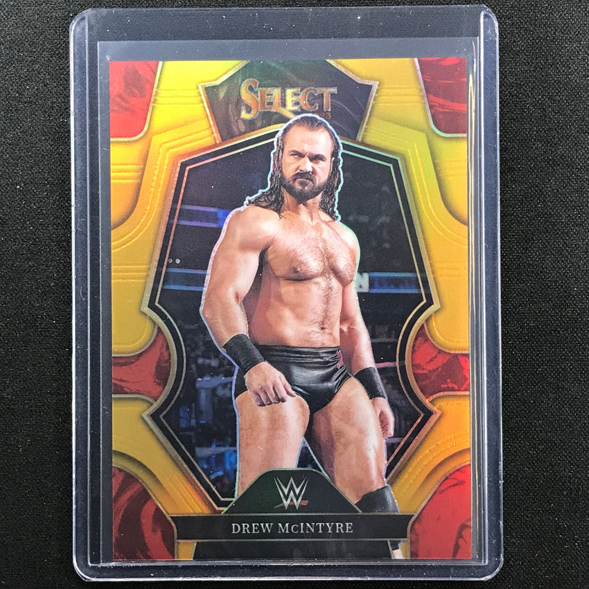 2023 Select Wwe Drew Mcintyre Premier Level Gold Prizm 10/10