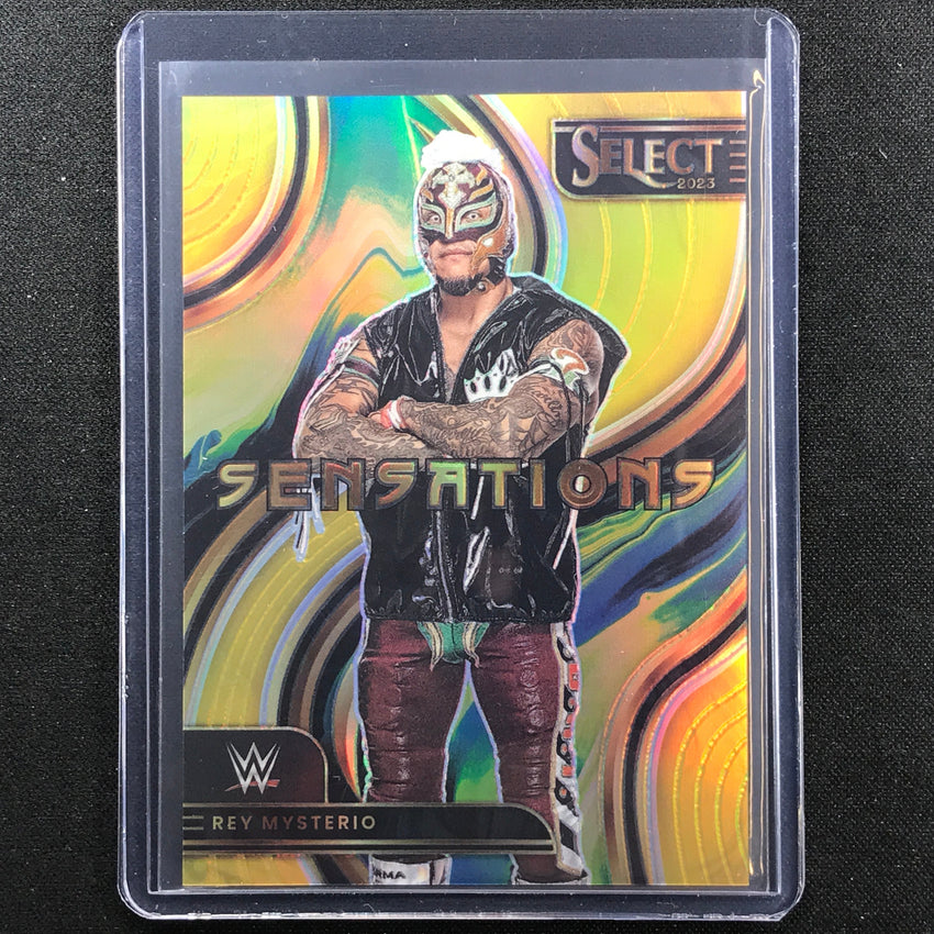 2023 Select Wwe Rey Mysterio Sensations Gold Prizm 9/10