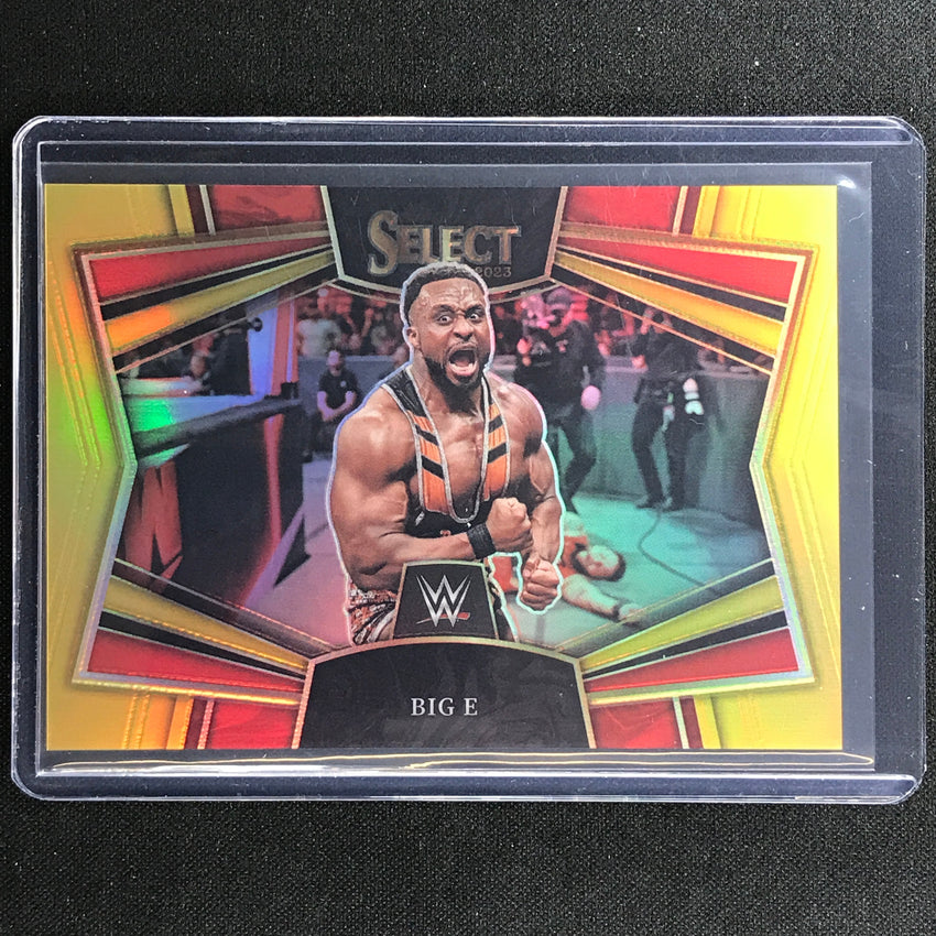 2023 Select Wwe Big E Snapshots Gold Prizm 5/10