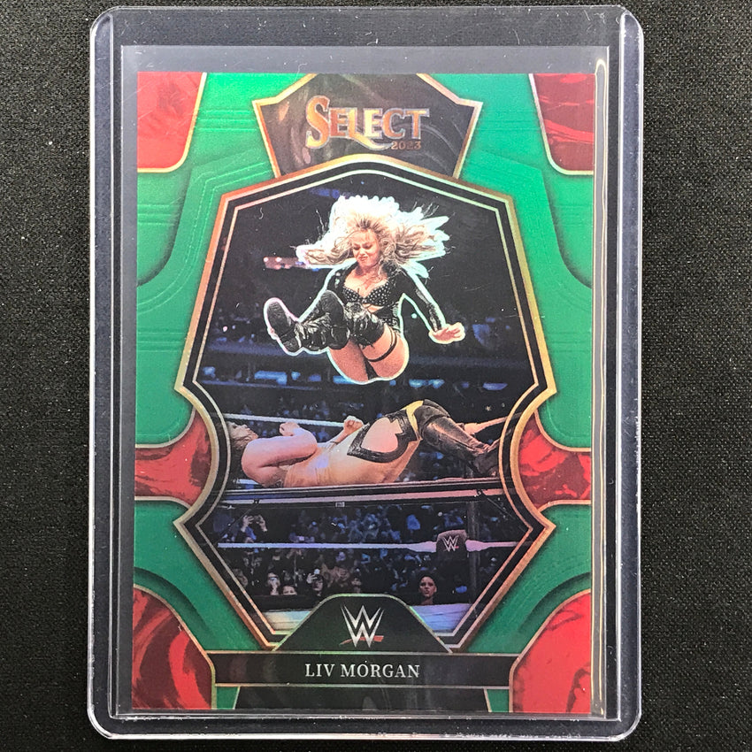 2023 Select Wwe Liv Morgan Premier Level Green 5/5