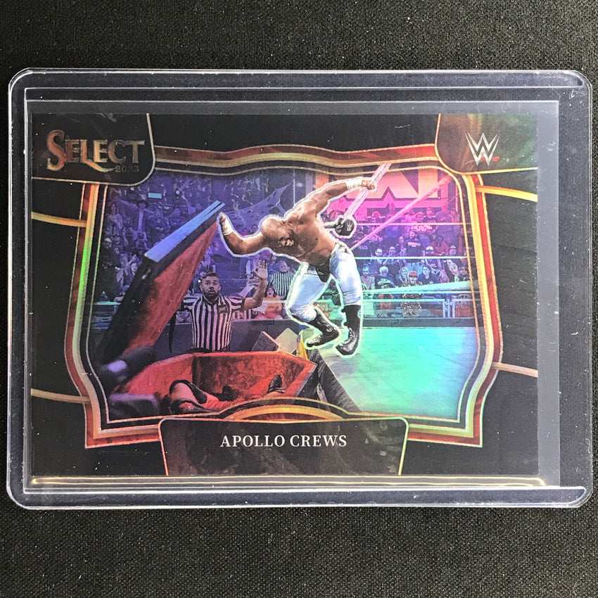 2023 Select Wwe Apollo Crews Ringside Black Prizm 1/1