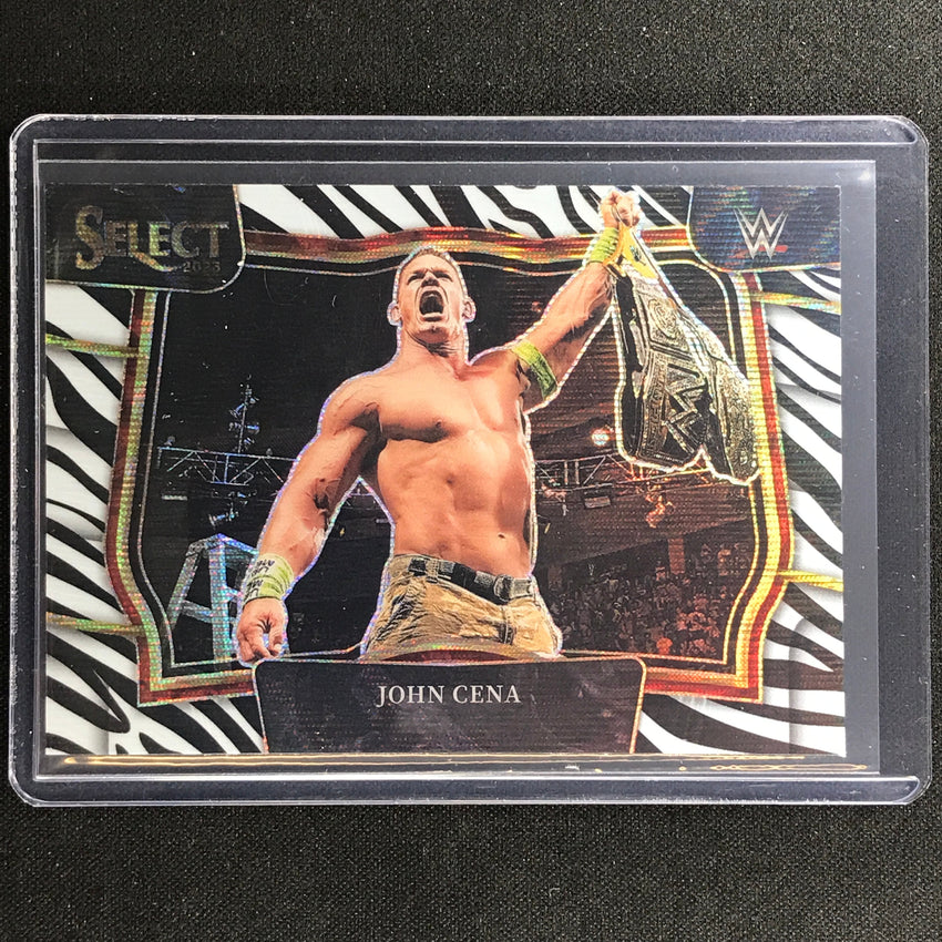2023 Select Wwe John Cena Ringside Zebra Ssp No 232