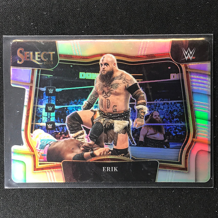 2023 Select Wwe Erik Ringside Silver Prizm Die-cut Sp No 291