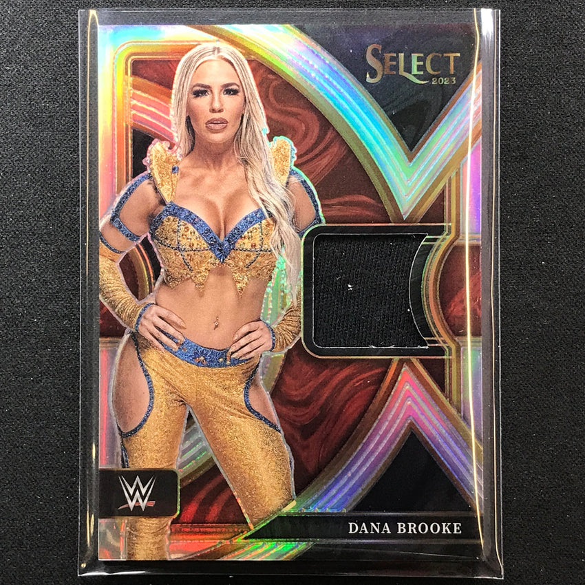 2023 Select Wwe Dana Brooke Selective Swatches Relic Silver Prizm No Dbk