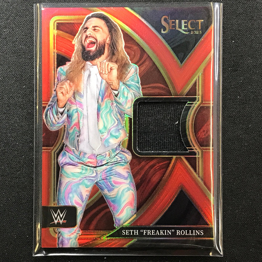 2023 Select Wwe Seth Freakin Rollins Selective Swatches Relic Red 89/99
