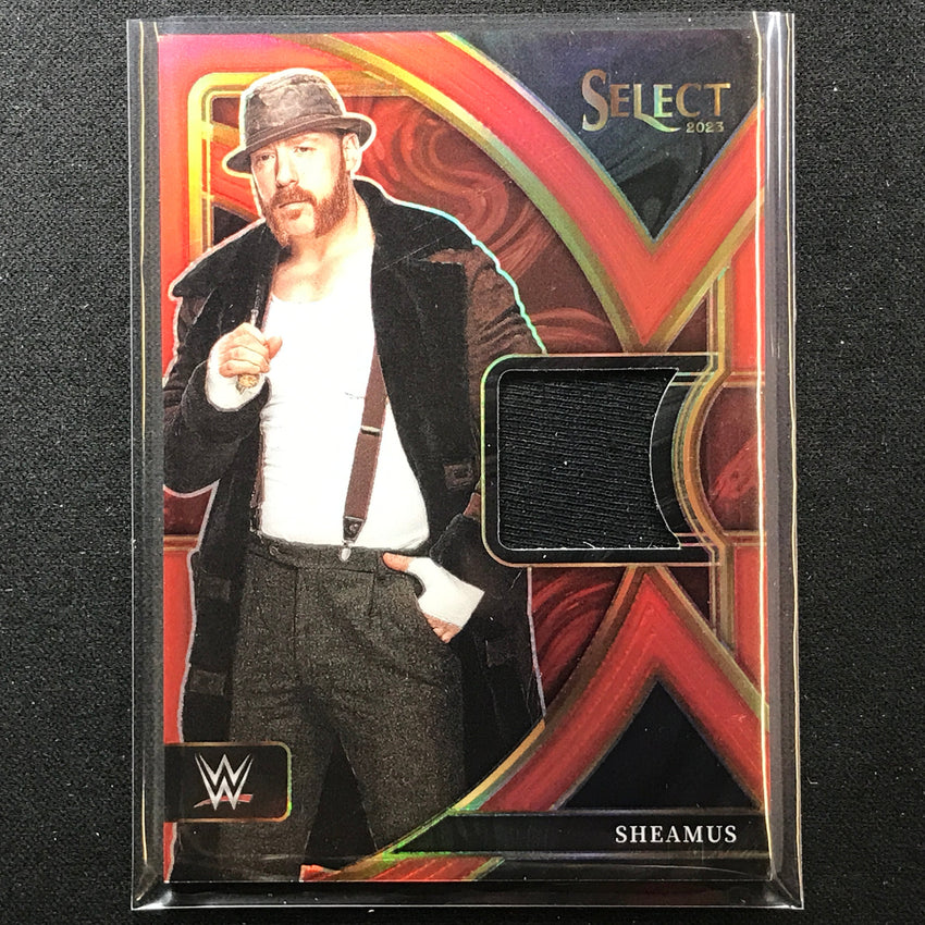 2023 Select Wwe Sheamus Selective Swatches Relic Red 11/99