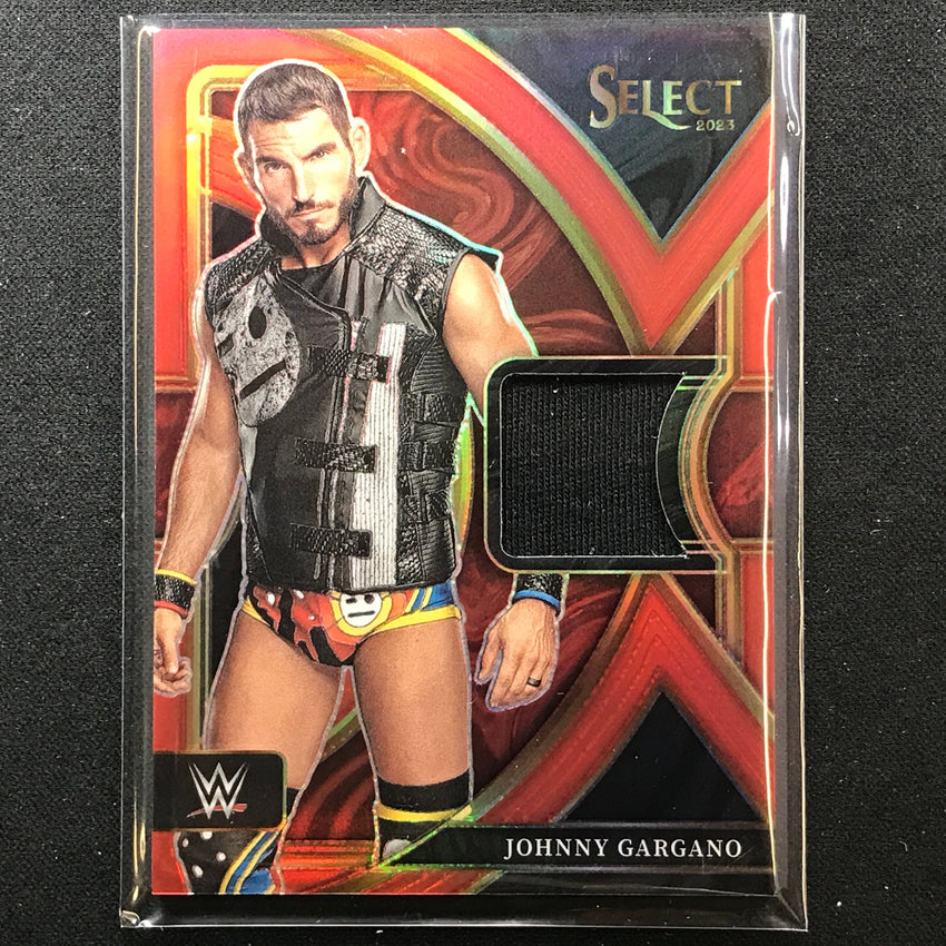2023 Select Wwe Johnny Gargano Selective Swatches Relic Red 1/99