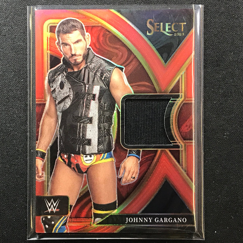2023 Select Wwe Johnny Gargano Selective Swatches Relic Red 15/99
