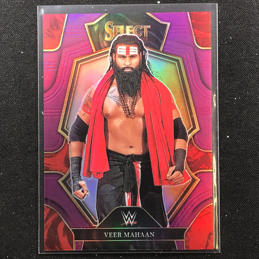 2023 Select WWE VEER MAHAAN Premier Level Purple 85/99 #107