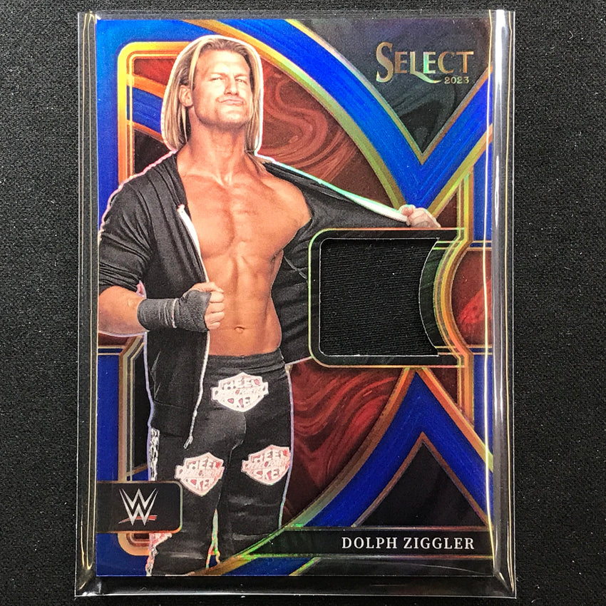 2023 Select Wwe Dolph Ziggler Selective Swatches Relic Blue 40/49-Cherry Collectables