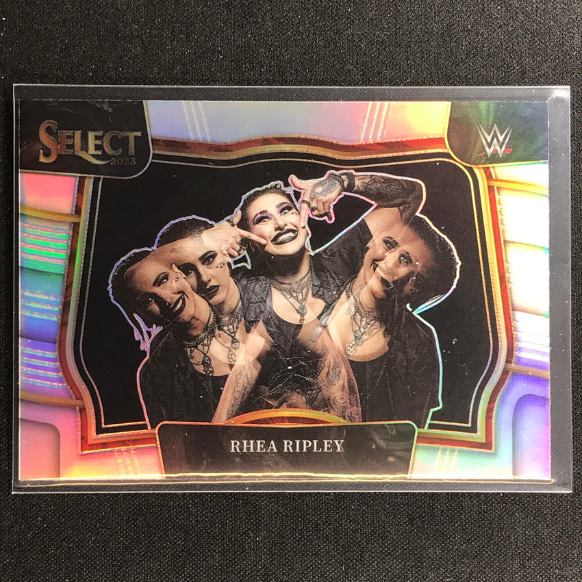 2023 Select Wwe Rhea Ripley Ringside Silver Prizm No 221