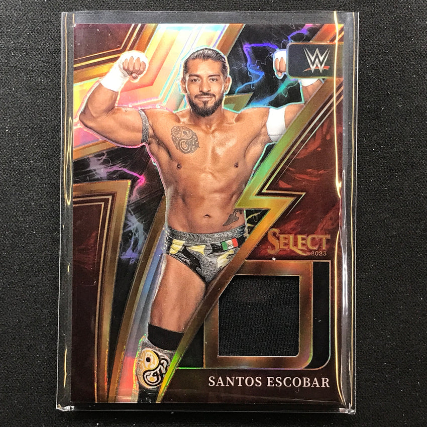 2023 Select Wwe Santos Escobar Sparks Memorabilia Relic Silver Prizm No Ses
