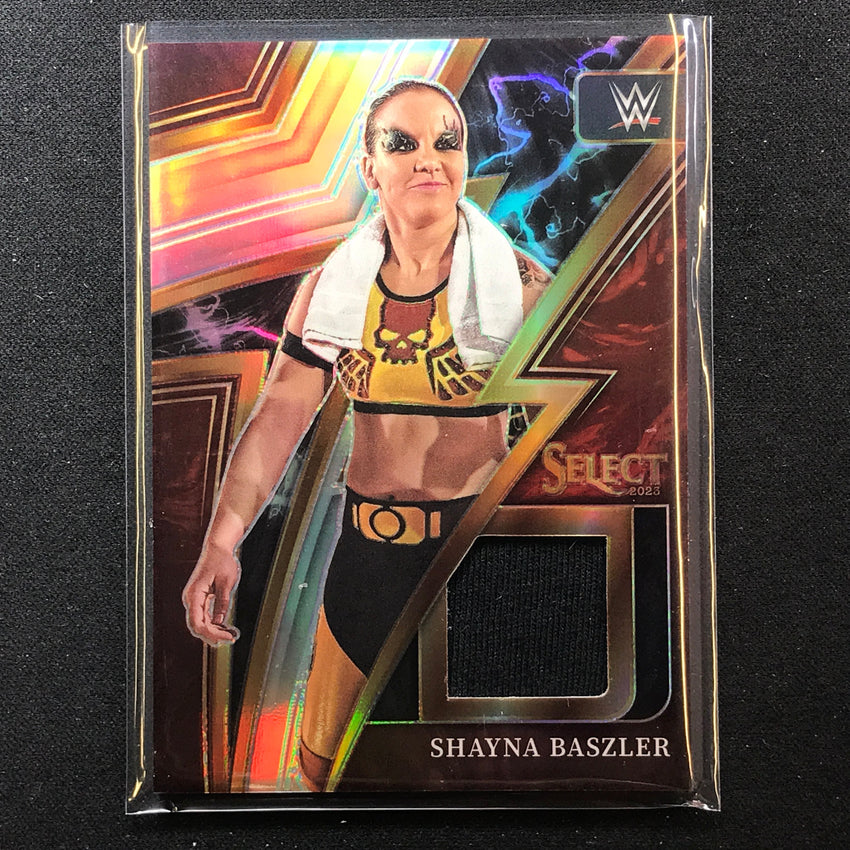 2023 Select WWE SHAYNA BASZLER Sparks Memorabilia Relic Silver Prizm #SBZ