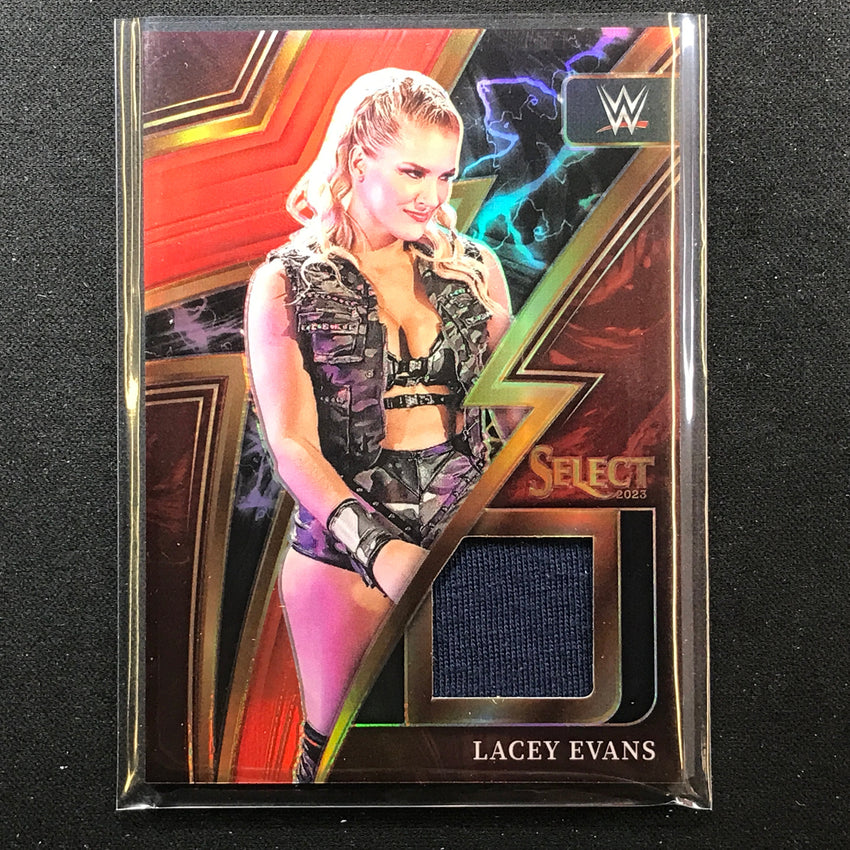 2023 Select Wwe Lacey Evans Sparks Memorabilia Relic Red 40/99