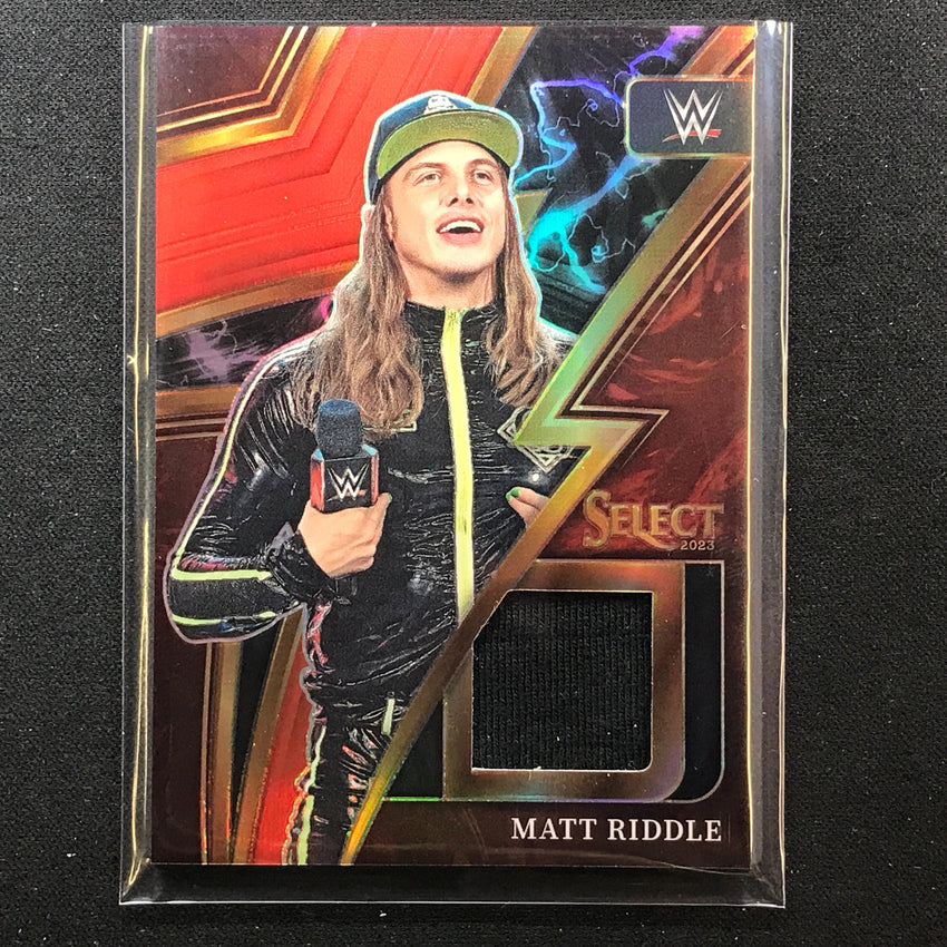 2023 Select Wwe Matt Riddle Sparks Memorabilia Relic Red 12/99