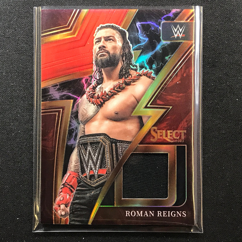 2023 Select Wwe Roman Reigns Sparks Memorabilia Relic Red 62/99