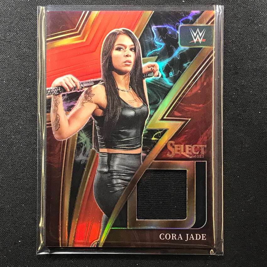 2023 Select Wwe Cora Jade Sparks Memorabilia Relic Red 23/99