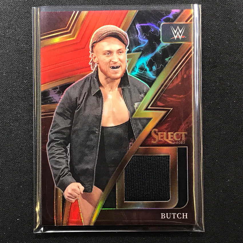 2023 Select Wwe Butch Sparks Memorabilia Relic Red 6/99