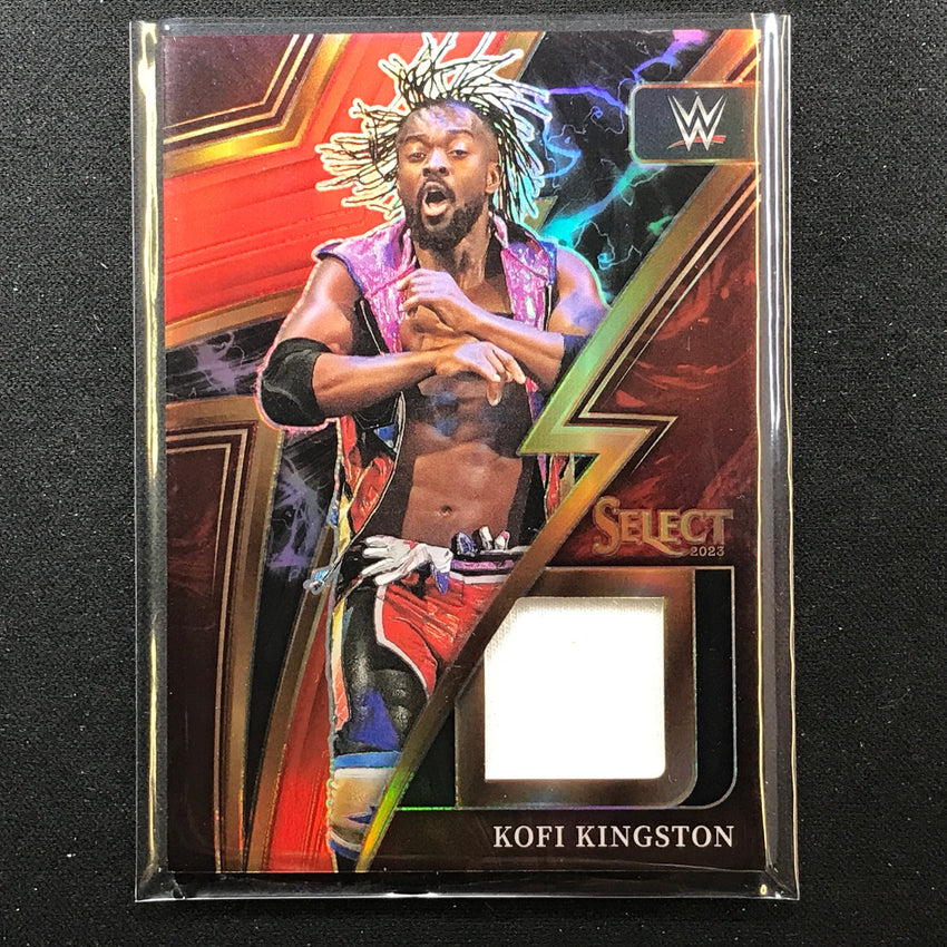 2023 Select Wwe Kofi Kingston Sparks Memorabilia Relic Red 29/99