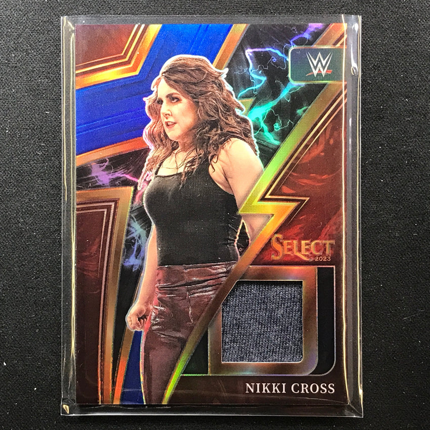 2023 Select Wwe Nikki Cross Sparks Memorabilia Relic Blue 44/49