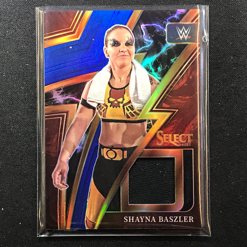 2023 Select Wwe Shayna Baszler Sparks Memorabilia Relic Blue 44/49