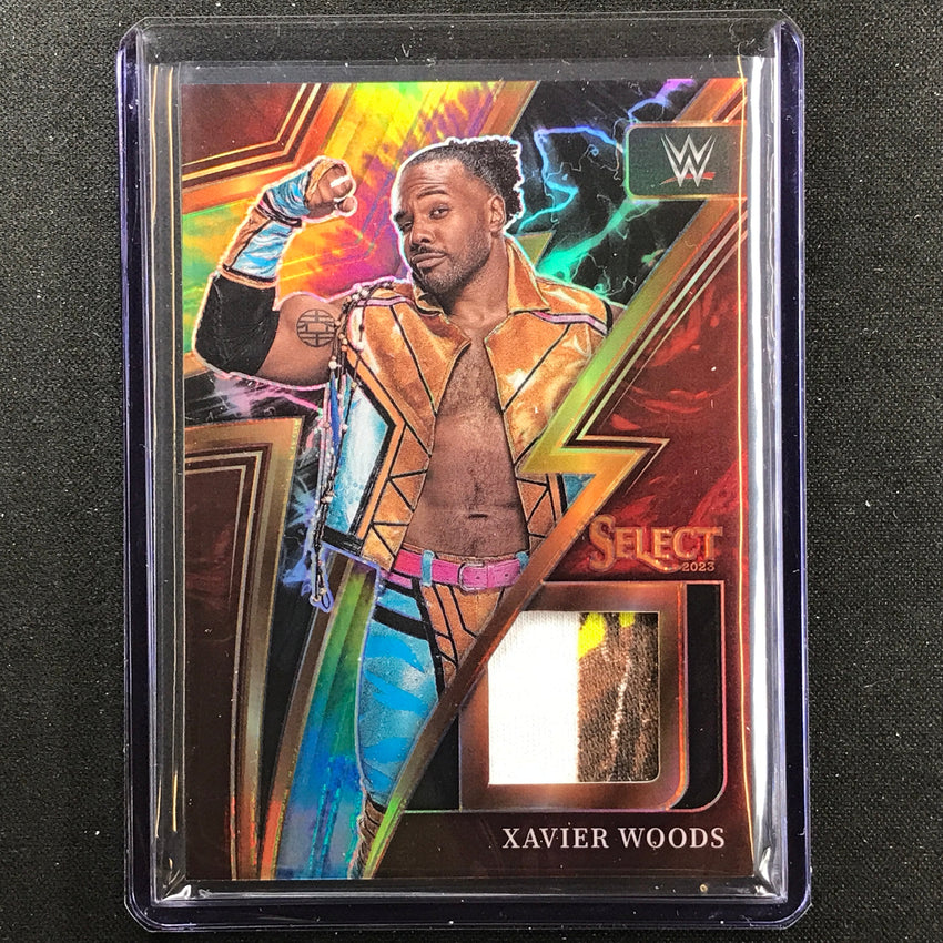 2023 Select Wwe Xavier Woods Sparks Memorabilia Relic Patch Tie-dye 25/25