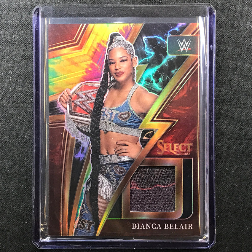 2023 Select Wwe Bianca Belair Sparks Memorabilia Relic Patch Tie-dye 25/25