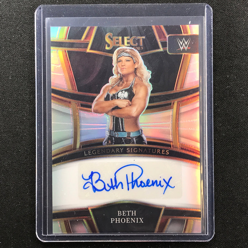 2023 Select Wwe Beth Phoenix Legendary Signatures Auto Silver Prizm No Bph