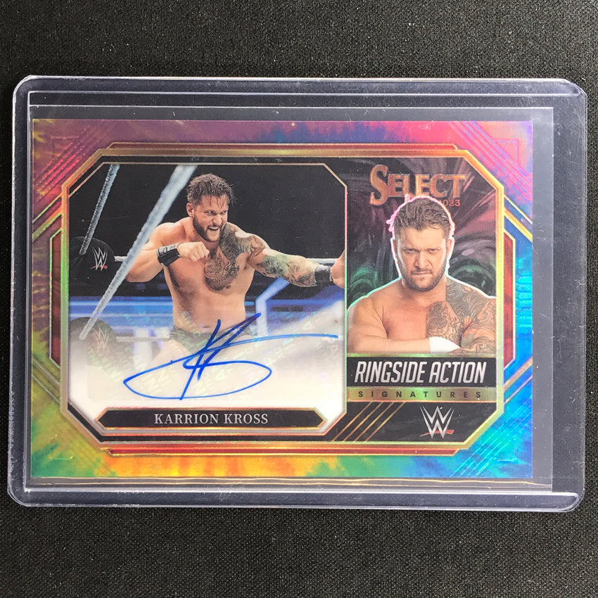 2023 Select Wwe Karrion Kross Ringside Action Signatures Auto Tie-dye 25/25