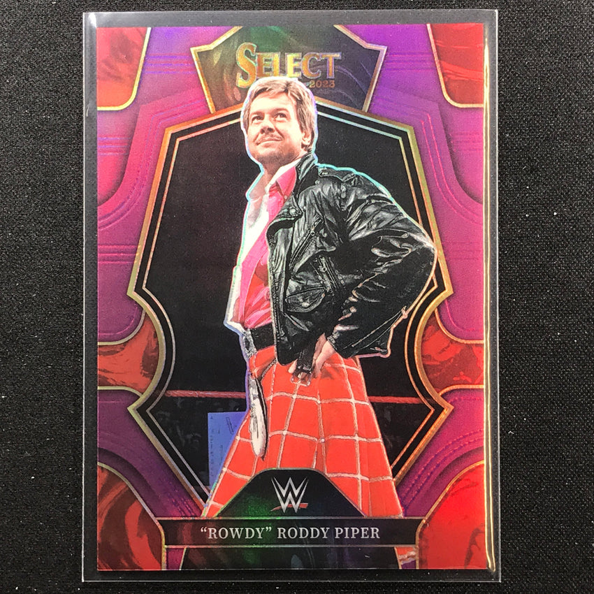 2023 Select Wwe Rowdy Roddy Piper Premier Level Purple 53/99 No 118