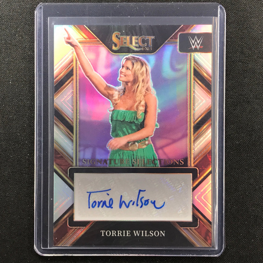 2023 Select Wwe Torrie Wilson Signature Selections Auto Silver Prizm No Twl-Cherry Collectables