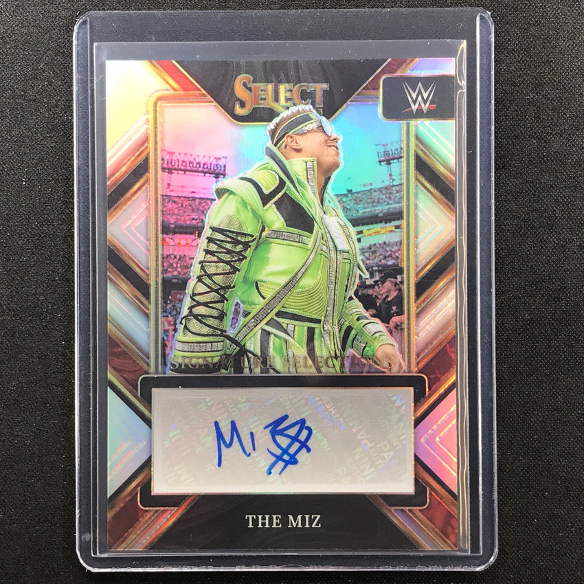 2023 Select Wwe The Miz Signature Selections Auto Silver Prizm No Tmz