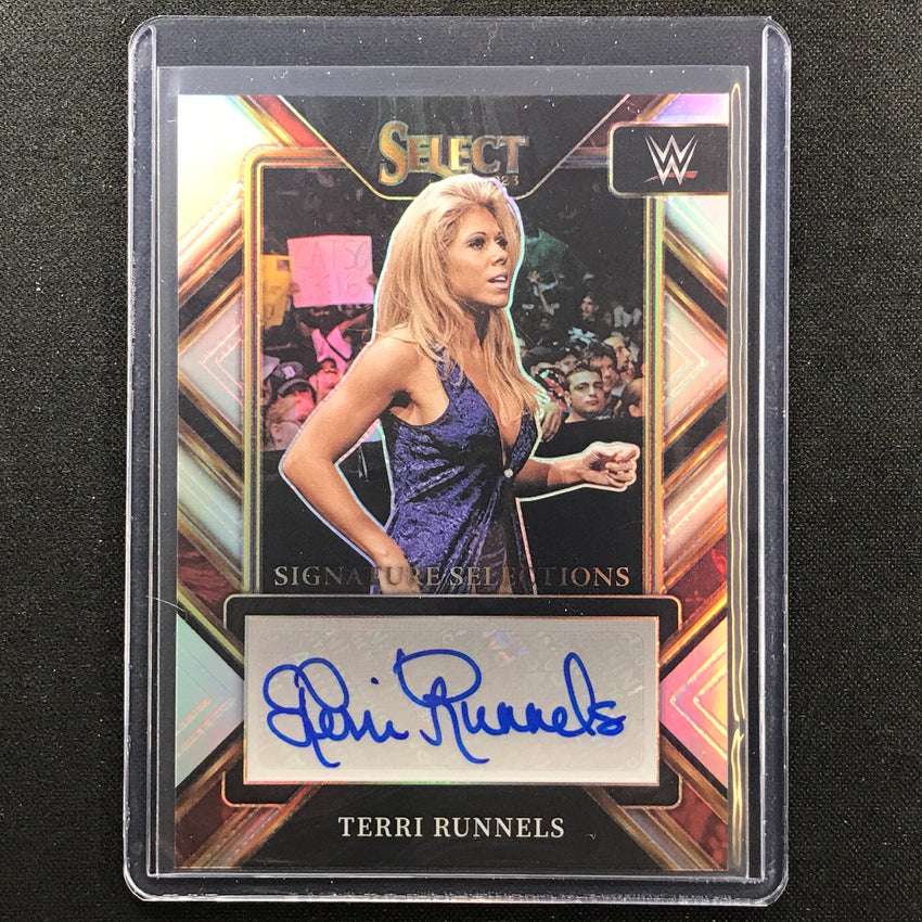 2023 Select Wwe Terri Runnels Signature Selections Auto Silver Prizm No Trn