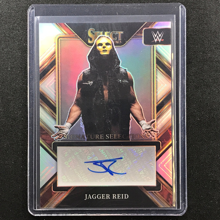 2023 Select WWE JAGGER REID Signature Selections Auto Silver Prizm #JRD