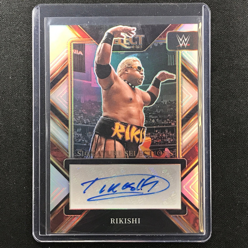 2023 Select Wwe Rikishi Signature Selections Auto Silver Prizm No Rki