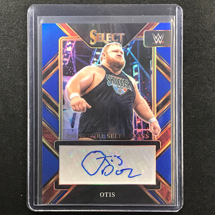 2023 Select Wwe Otis Signature Selections Auto Blue 17/35